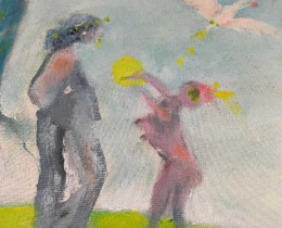 Ausschnitt aus "Psst"