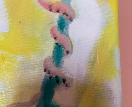 Ausschnitt aus "Psst"