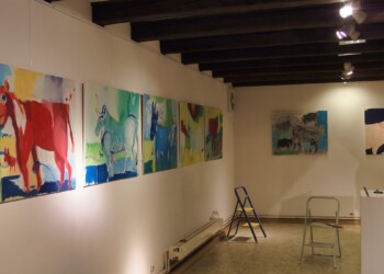 Impressionen von Ausstellungen (Kühe)